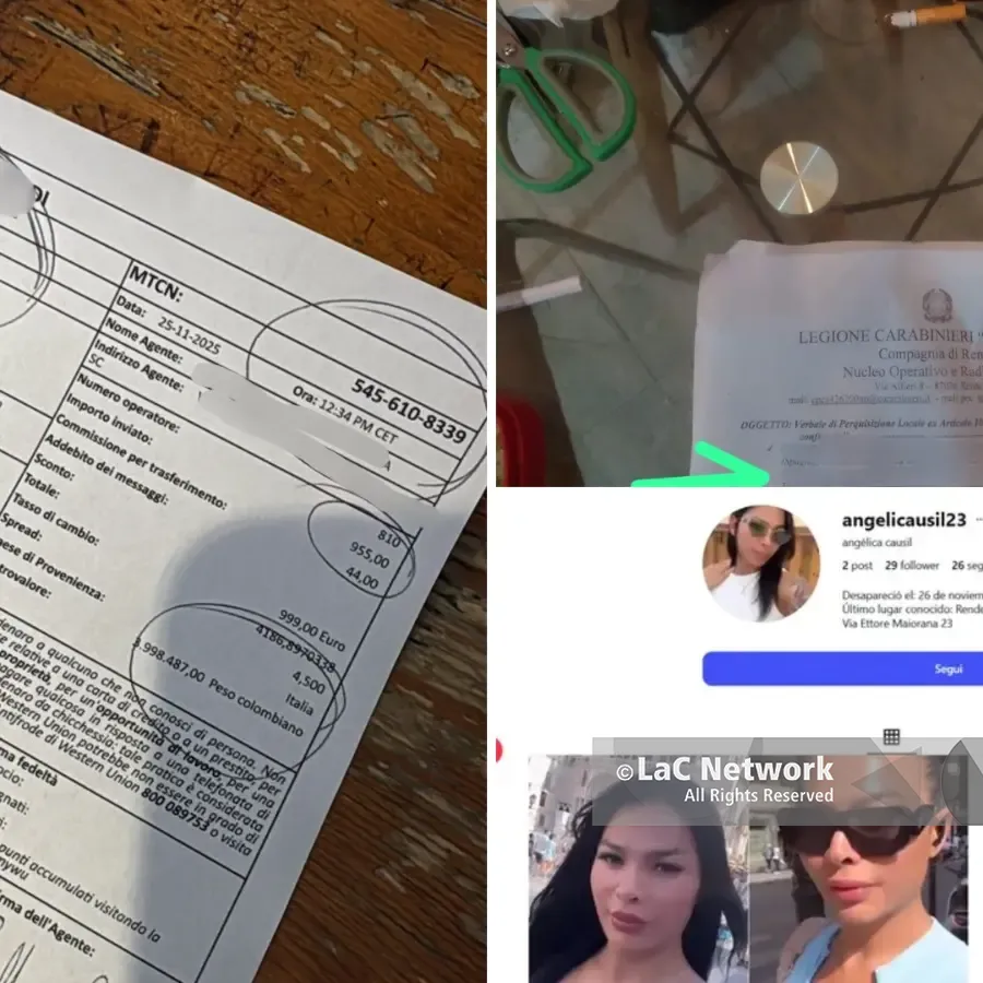 Angelica Causil, le ultime ore: la spesa a Cosenza\u00A0e l’accesso su WhatsApp alle 7.38 del 26 novembre\n