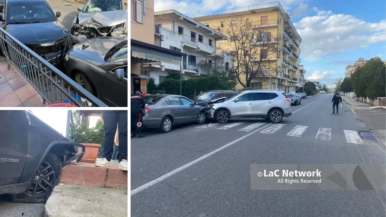 Incidente sulla statale 106 a Santa Caterina dello Ionio, coinvolta un’auto della scorta di Gratteri: tre feriti lievi\n