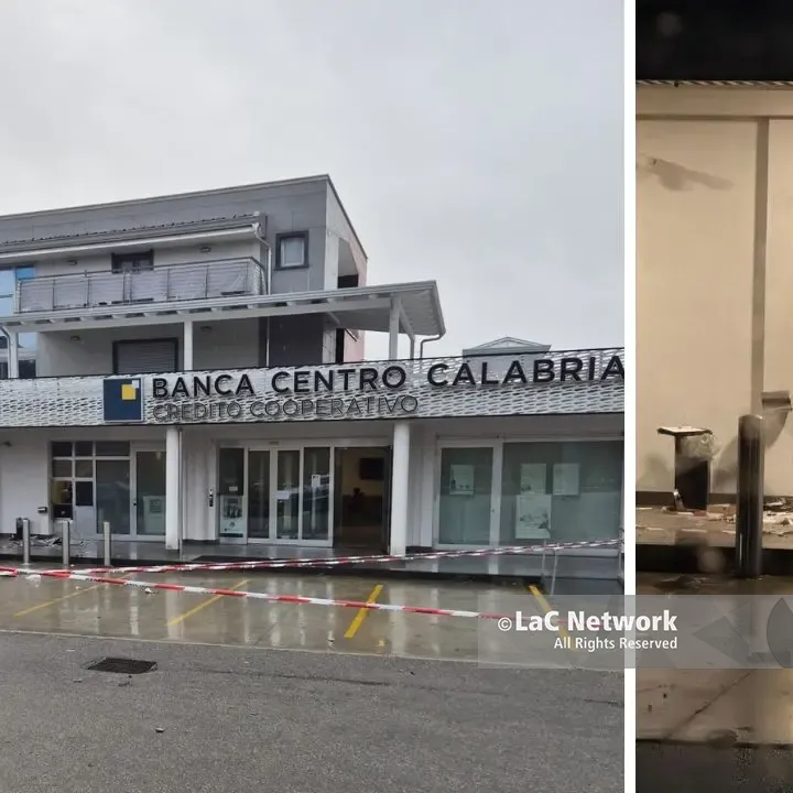 La banda dei bancomat non si ferma: nuovo assalto con esplosivo nel Cosentino, ormai è allarme sicurezza