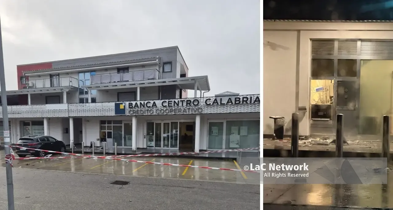 La banda dei bancomat non si ferma: nuovo assalto con esplosivo a Santo Stefano di Rogliano, ormai è allarme sicurezza\n