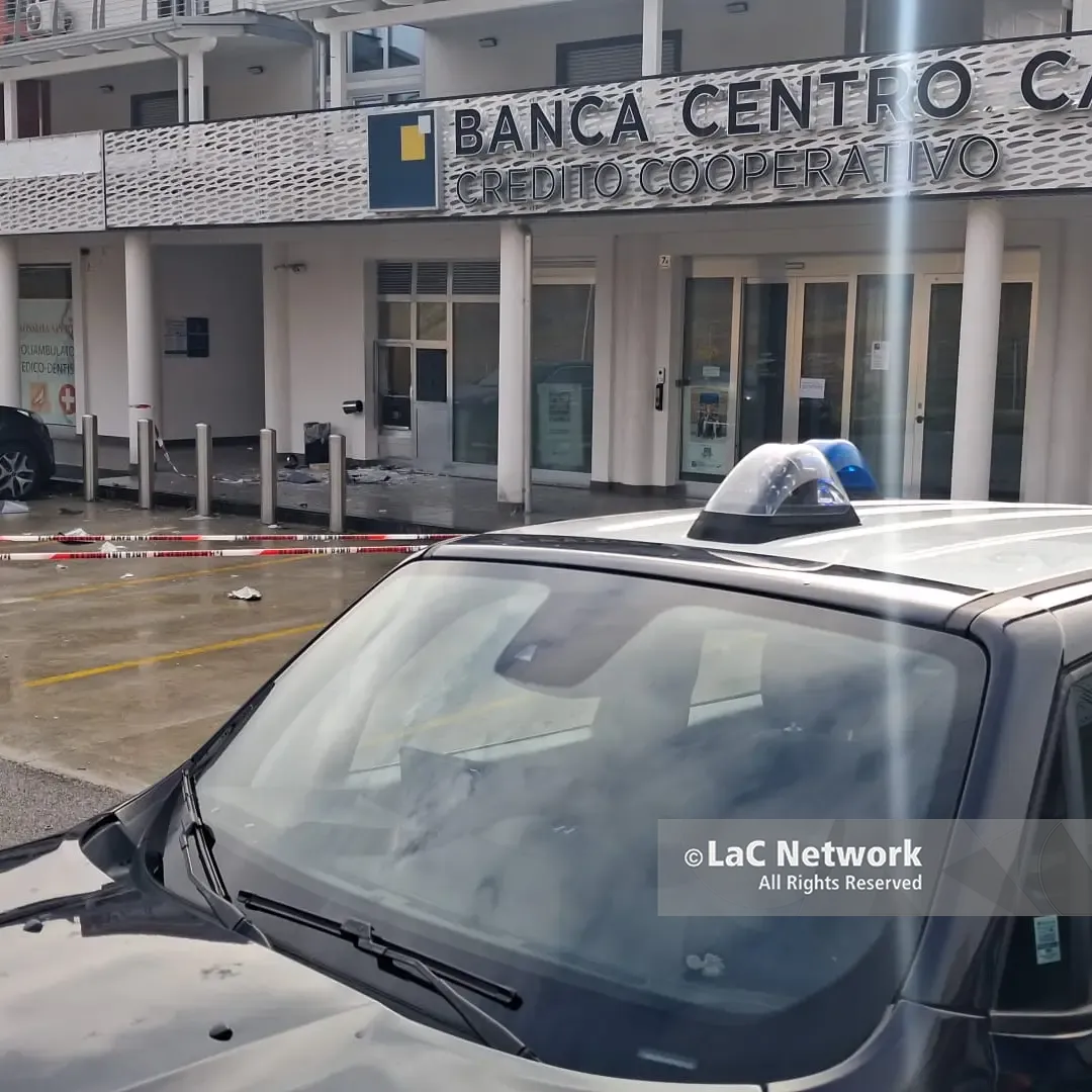 Assalto al bancomat, c’è un sospettato: sotto interrogatorio un uomo del barese