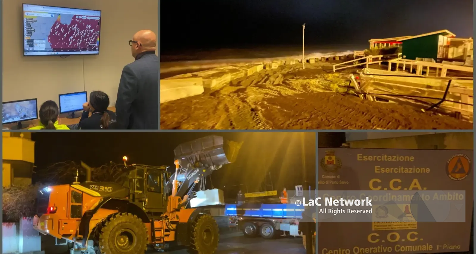 Allerta rossa nel Reggino, scatta il piano emergenza: Protezione civile in campo e misure straordinarie sulla costa jonica\n