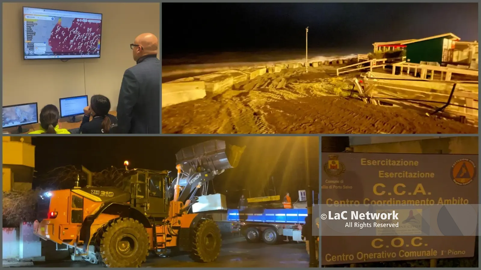 Allerta rossa nel Reggino, scatta il piano emergenza: Protezione civile in campo e misure straordinarie sulla costa jonica\n