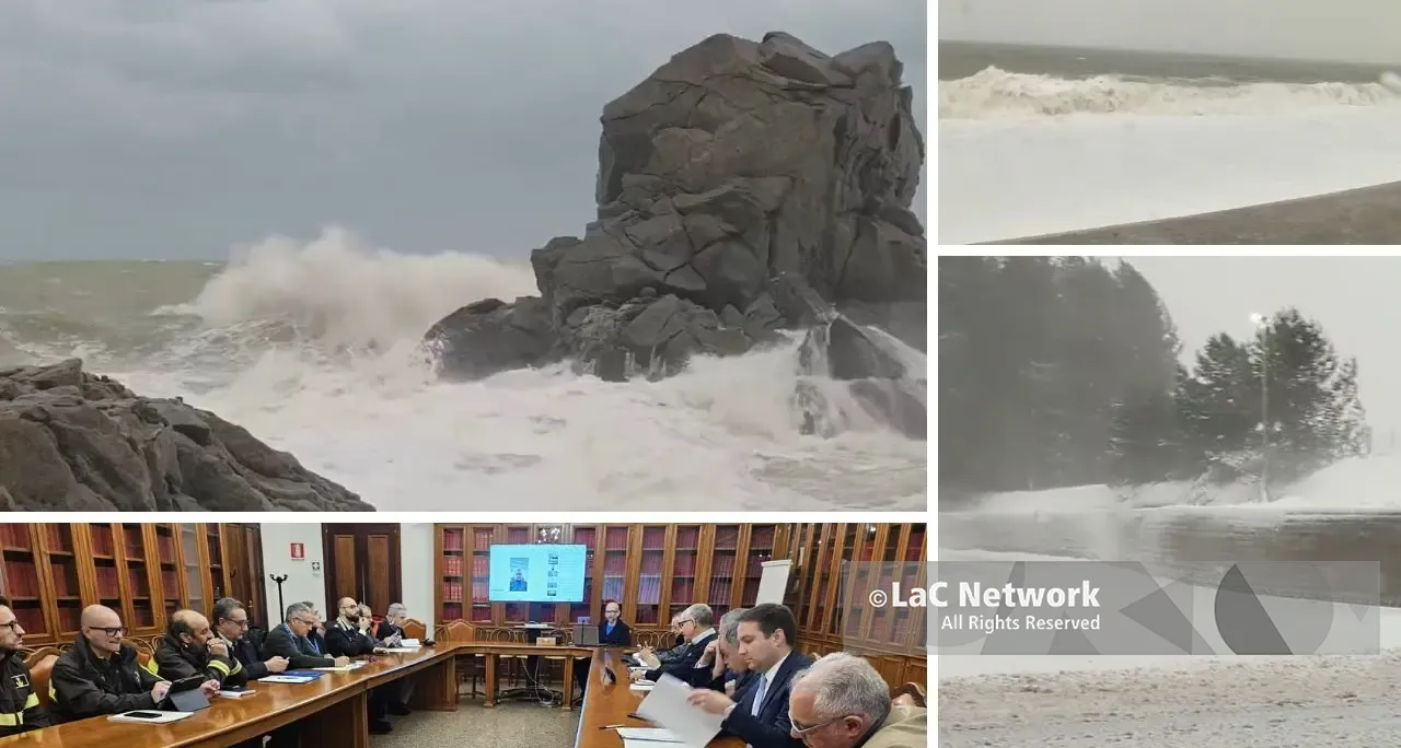 Il ciclone investe la Calabria, massima allerta: frane, famiglie evacuate e mare in tempesta –\u00A0SEGUI IL LIVE\n