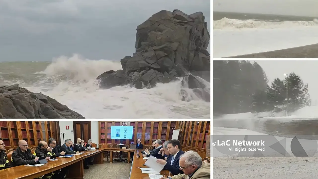 Il ciclone investe la Calabria, massima allerta: nubifragi e\u00A0famiglie evacuate. Crolla il pontile a Siderno\u00A0–\u00A0SEGUI IL LIVE\n