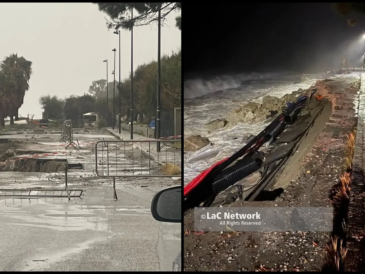 Bova Marina, scatta l’evacuazione del lungomare: mareggiata fuori controllo, residenti costretti a lasciare le case nella notte dell’allerta rossa. La più buia degli ultimi 20 anni