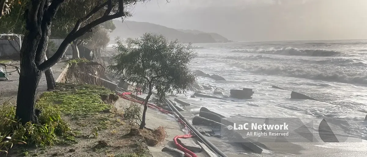 Il ciclone Harry divora la Grecanica, a Bova e Melito spazzato via il Lungomare critica la situazione anche a San Lorenzo\n