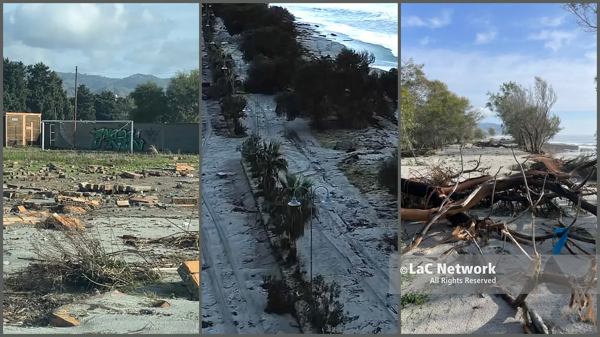 Macerie e paura anche a Condofuri. Dal mare alla montagna cedimenti, frane e smottamenti: la conta dei danni è più di una ferita economica\n