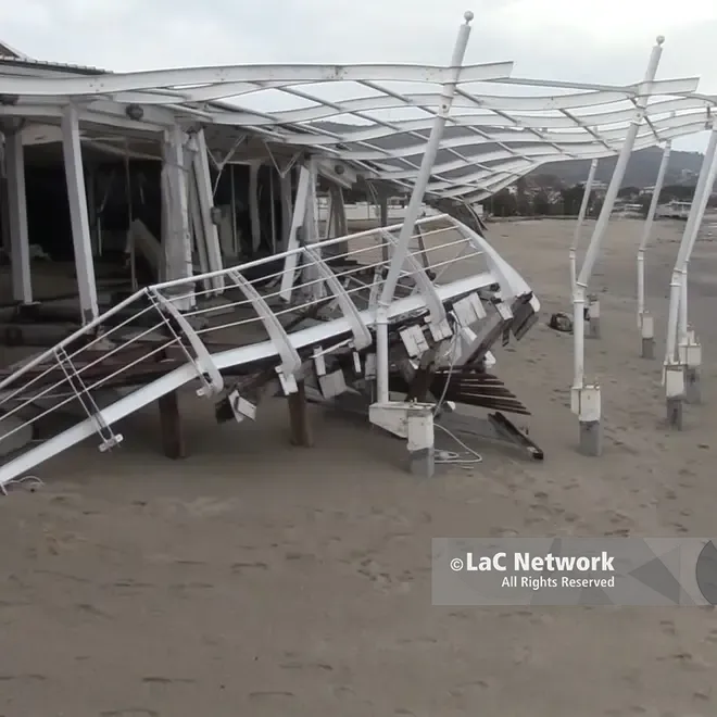 Ciclone Harry, ruspe al lavoro a Montepaone: lidi distrutti e primi bilanci, danni per centinaia di migliaia di euro