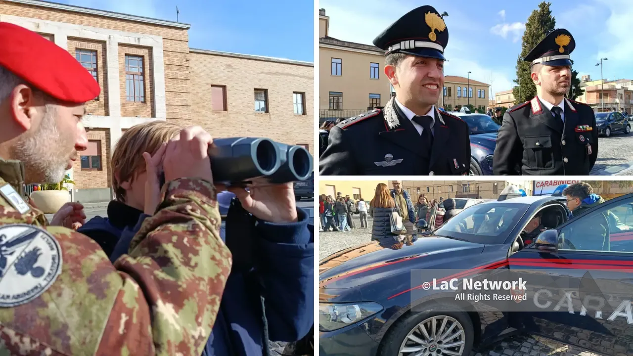 Vibo, i carabinieri incontrano gli studenti in piazza per una lezione di legalità: «Noi siamo vostri amici»\n