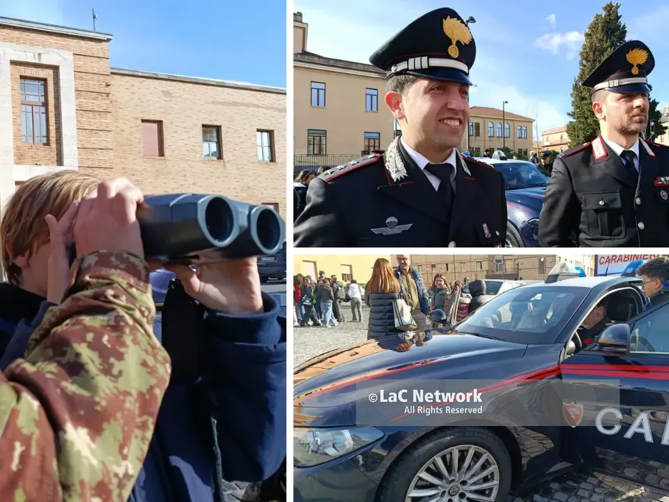 Vibo, i carabinieri incontrano gli studenti in piazza per una lezione di legalità: «Noi siamo vostri amici»