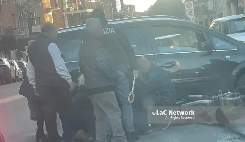 Corigliano Rossano, incidente\u00A0tra auto e moto: ferito un minore\u00A0\n\n\n