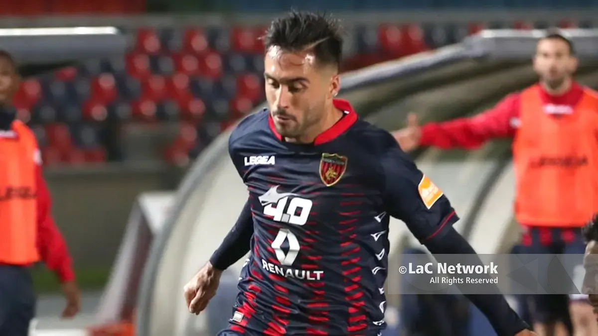 Jaime Baez ai tempi in cui giocava a Cosenza in B