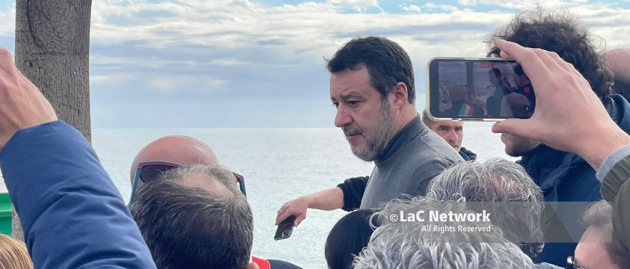 Salvini a Melito Porto Salvo dopo Bova Marina: «I fondi ci sono, servono deroghe per intervenire subito»\n