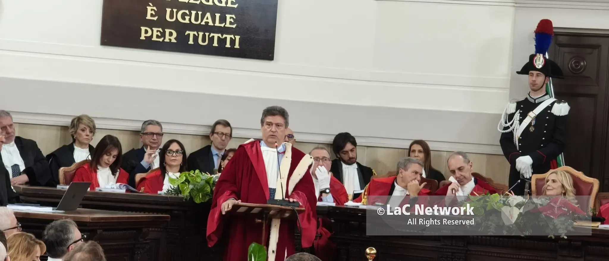 «Tecnologia obsoleta e magistrati allo stremo»: il pg Lucantonio denuncia i mali della giustizia in Calabria\n