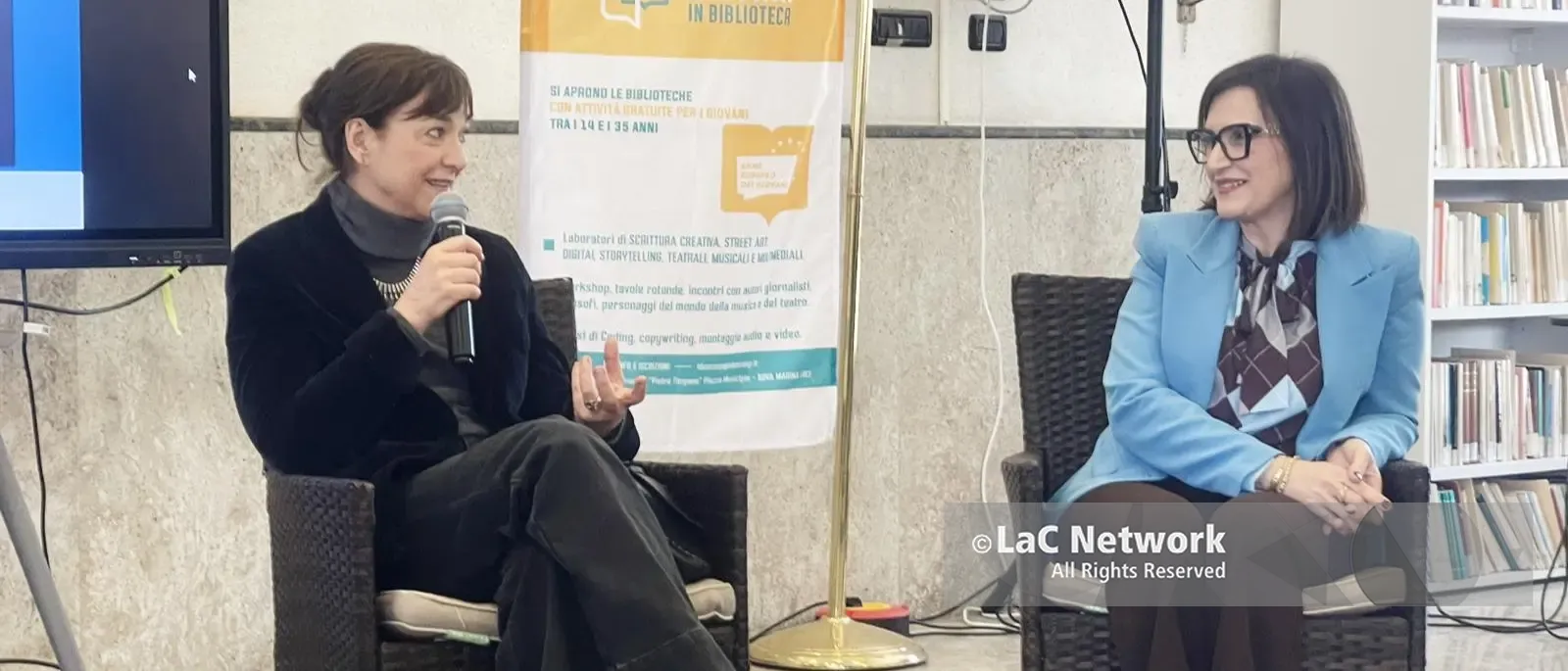 Daria Bignardi a Bova Marina: una biblioteca piena di giovani per scoprire la “Nostra solitudine”\n