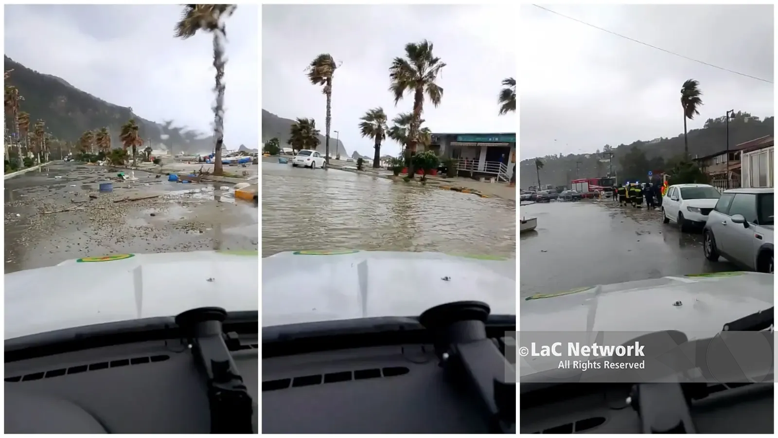Danni del maltempo alla Tonnara di Palmi:\u00A0mareggiate allagano strade e danneggiano stabilimenti balneari\n