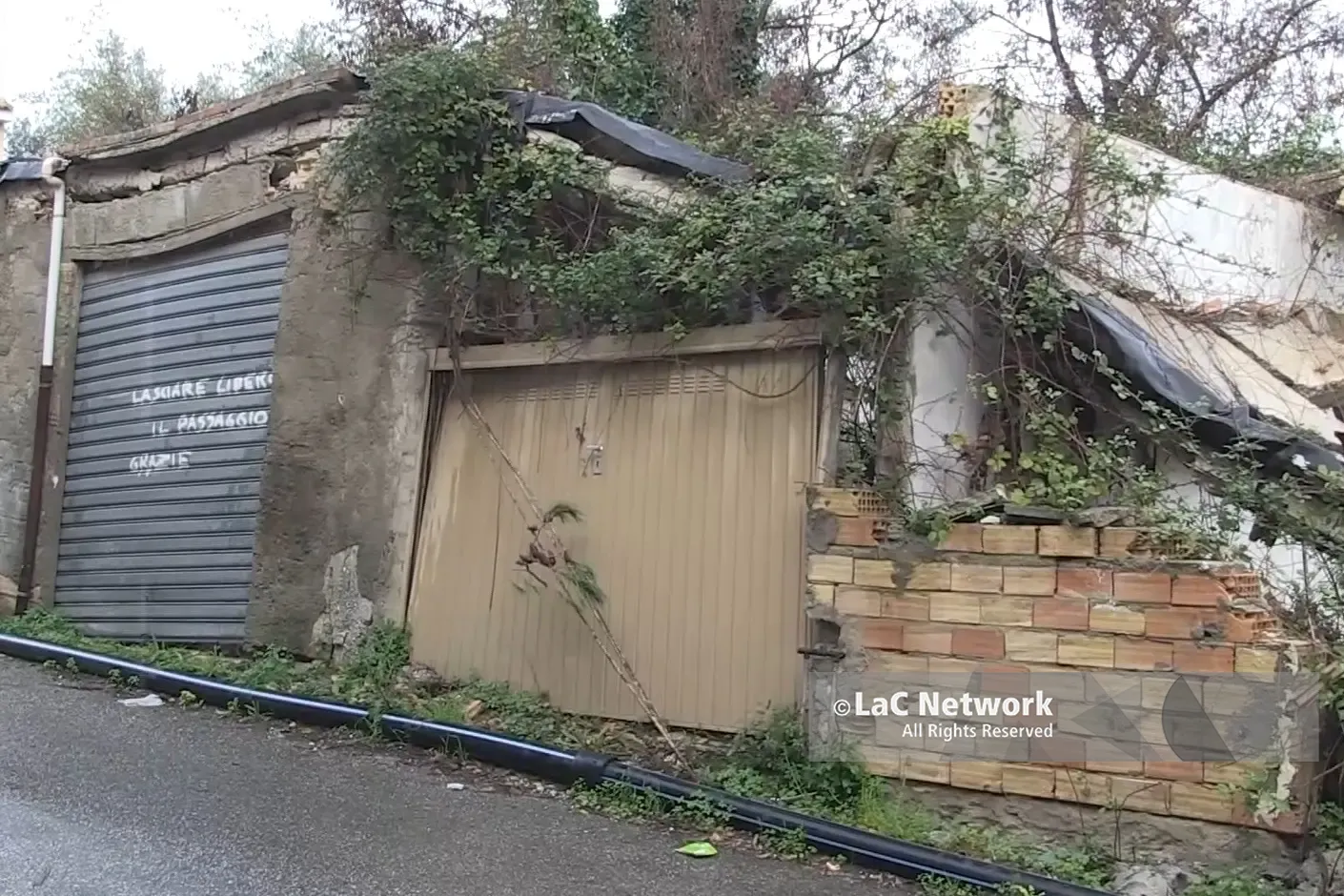 I fabbricati crollati nel 2019