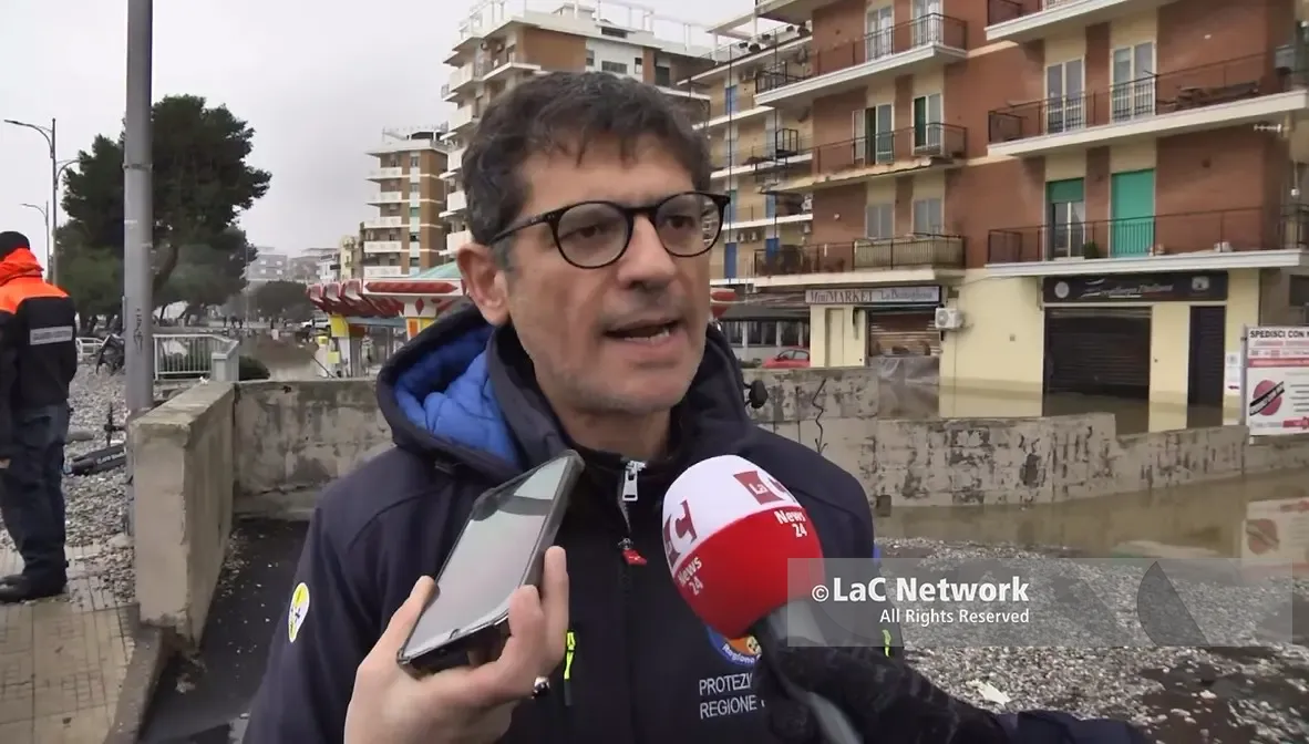 Maltempo, Costarella (Prociv): «In Calabria in 40 giorni è caduta la pioggia di un\u00A0anno»\n