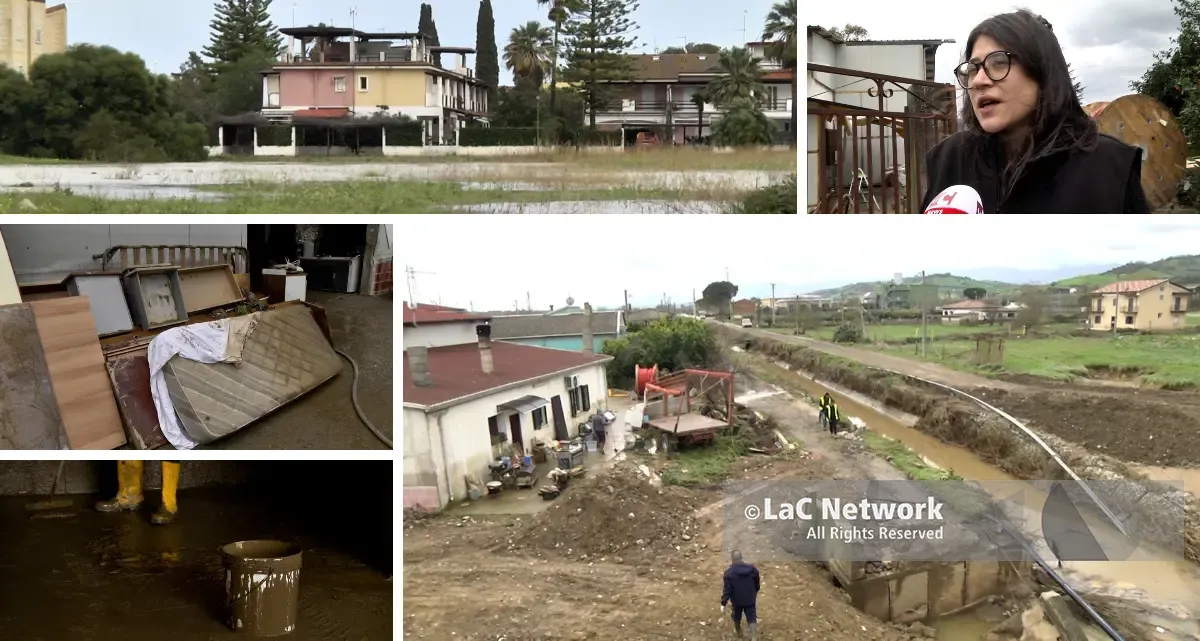 Fango e paura, viaggio nei luoghi in cui il Crati ha travolto tutto: «Problema segnalato 5 anni fa, si poteva evitare»\n