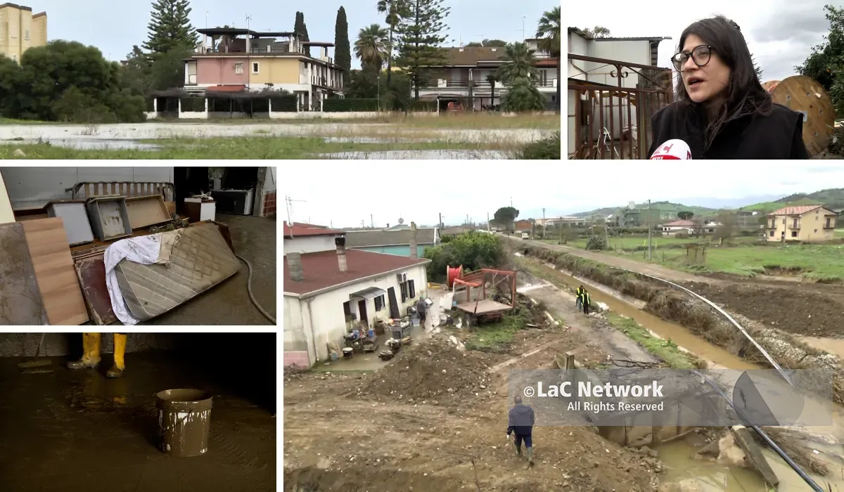 Fango e paura, viaggio nei luoghi in cui il Crati ha travolto tutto: «Problema segnalato 5 anni fa, si poteva evitare»\n