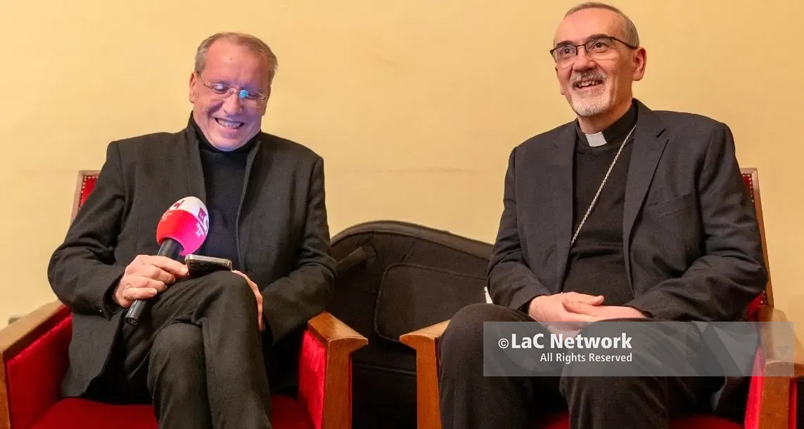 Pizzaballa tra fede\u00A0e responsabilità per la pace:\u00A0“Il direttore incontra” il cardinale di Gerusalemme su LaC Tv