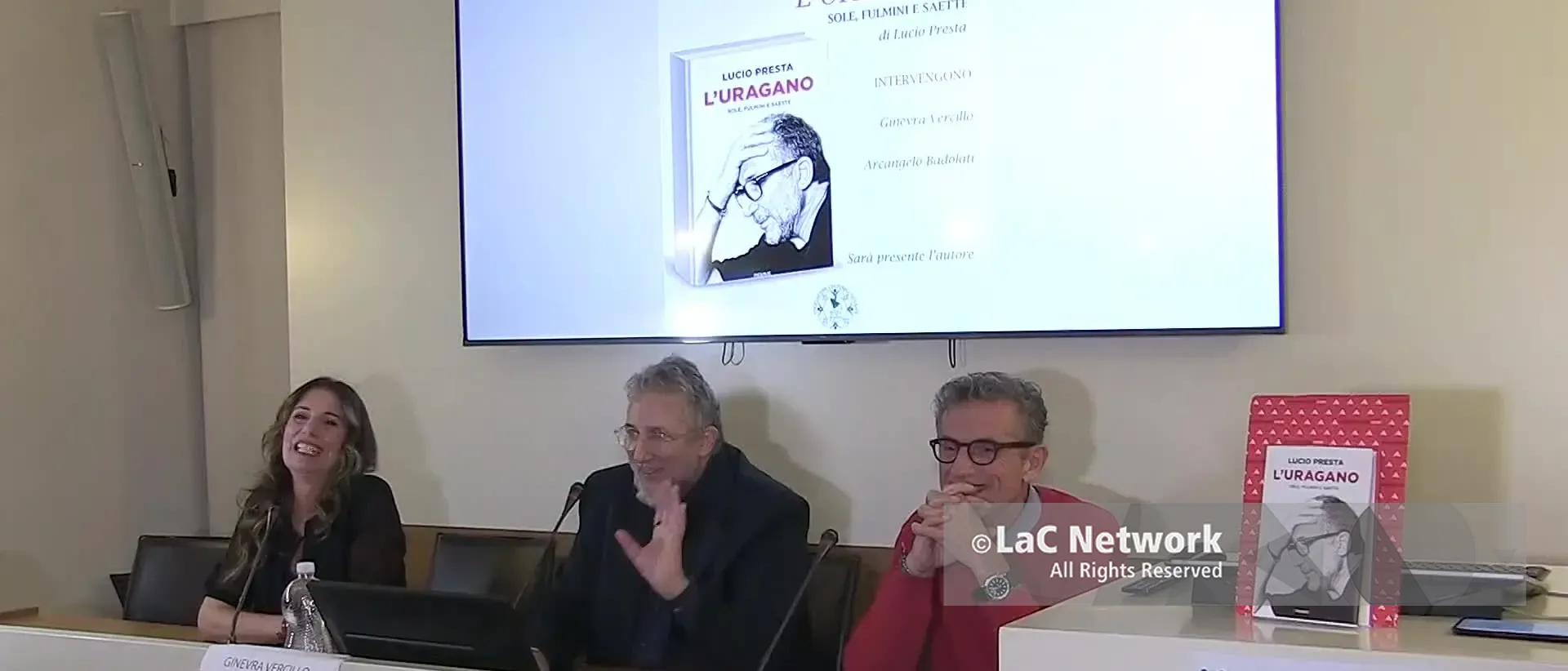 Lucio Presta a Cosenza per presentare il suo nuovo libro: «Io temo l’uragano che è in me»\n