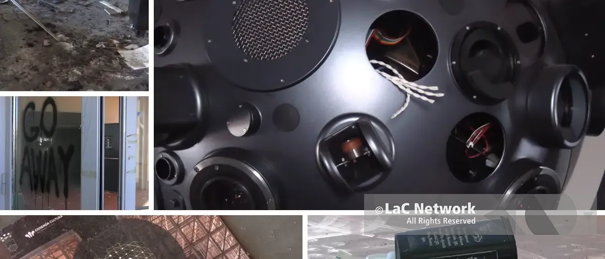 Piccoli incendi, graffiti e un danno a sei zeri: la tragica realtà del Planetario di Cosenza\n