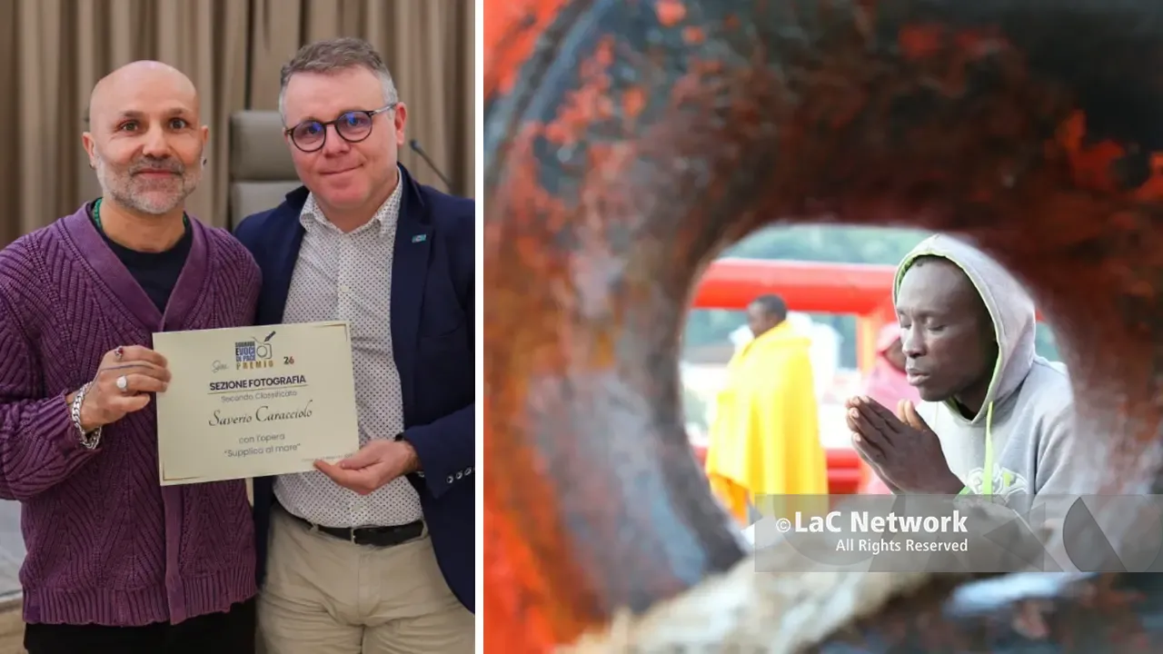 Due opere, un unico sguardo: doppia affermazione a Crotone per il fotoreporter di LaC Saverio\u00A0Caracciolo\n