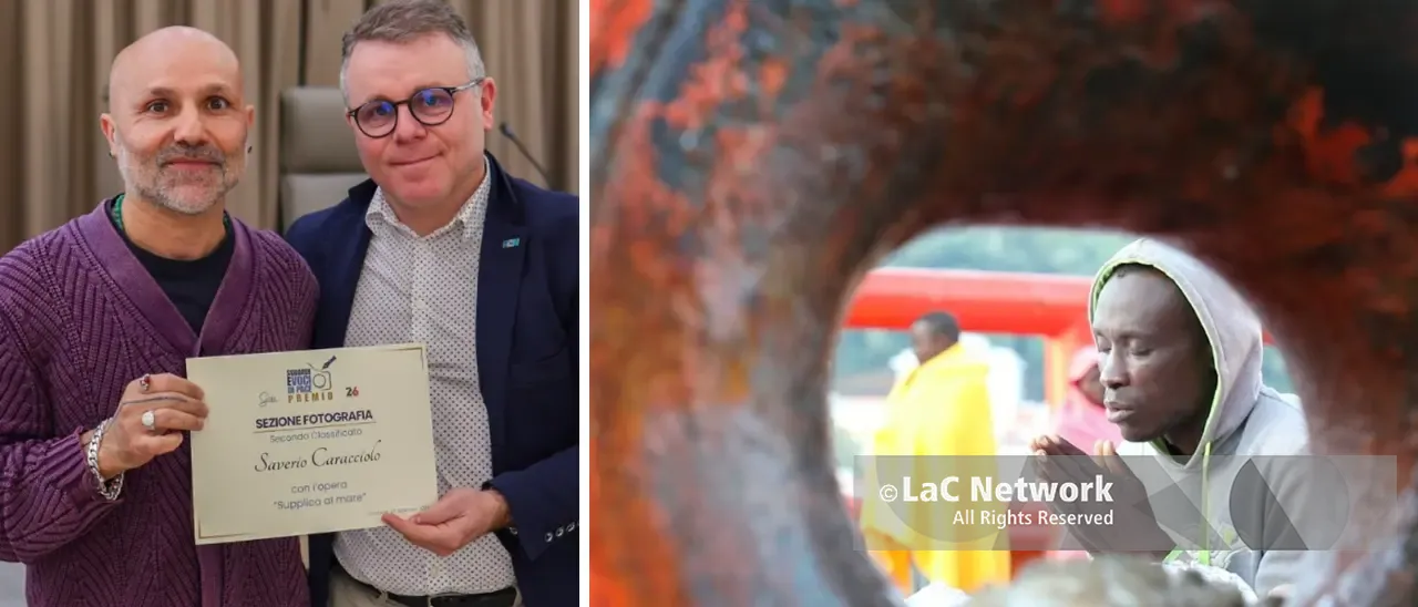 Due opere, un unico sguardo: doppia affermazione a Crotone per il fotoreporter di LaC Saverio\u00A0Caracciolo\n