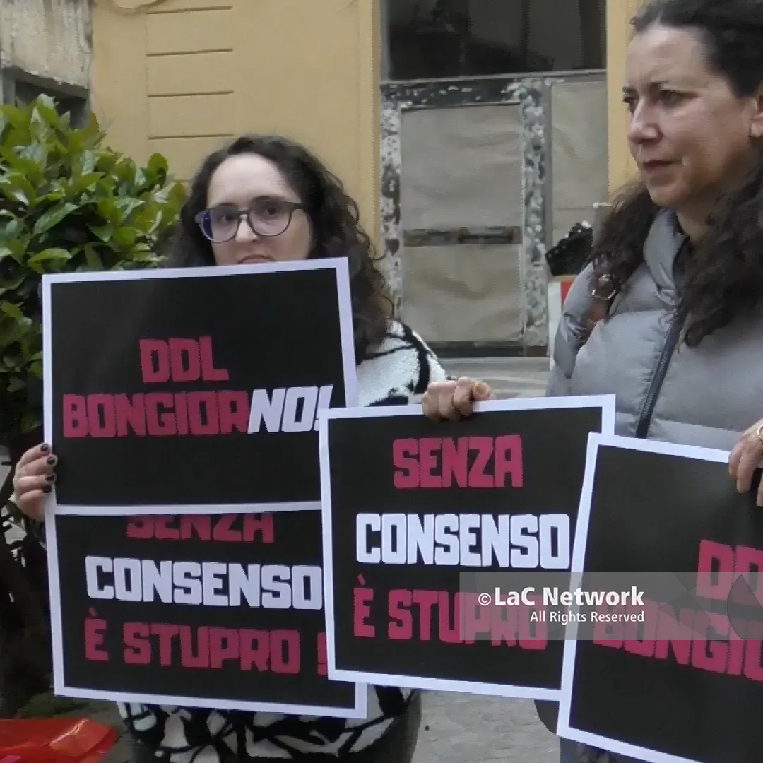 <p>«Senza consenso è stupro», anche a Catanzaro centri antiviolenza e associazioni in piazza contro il ddl Bongiorno</p>