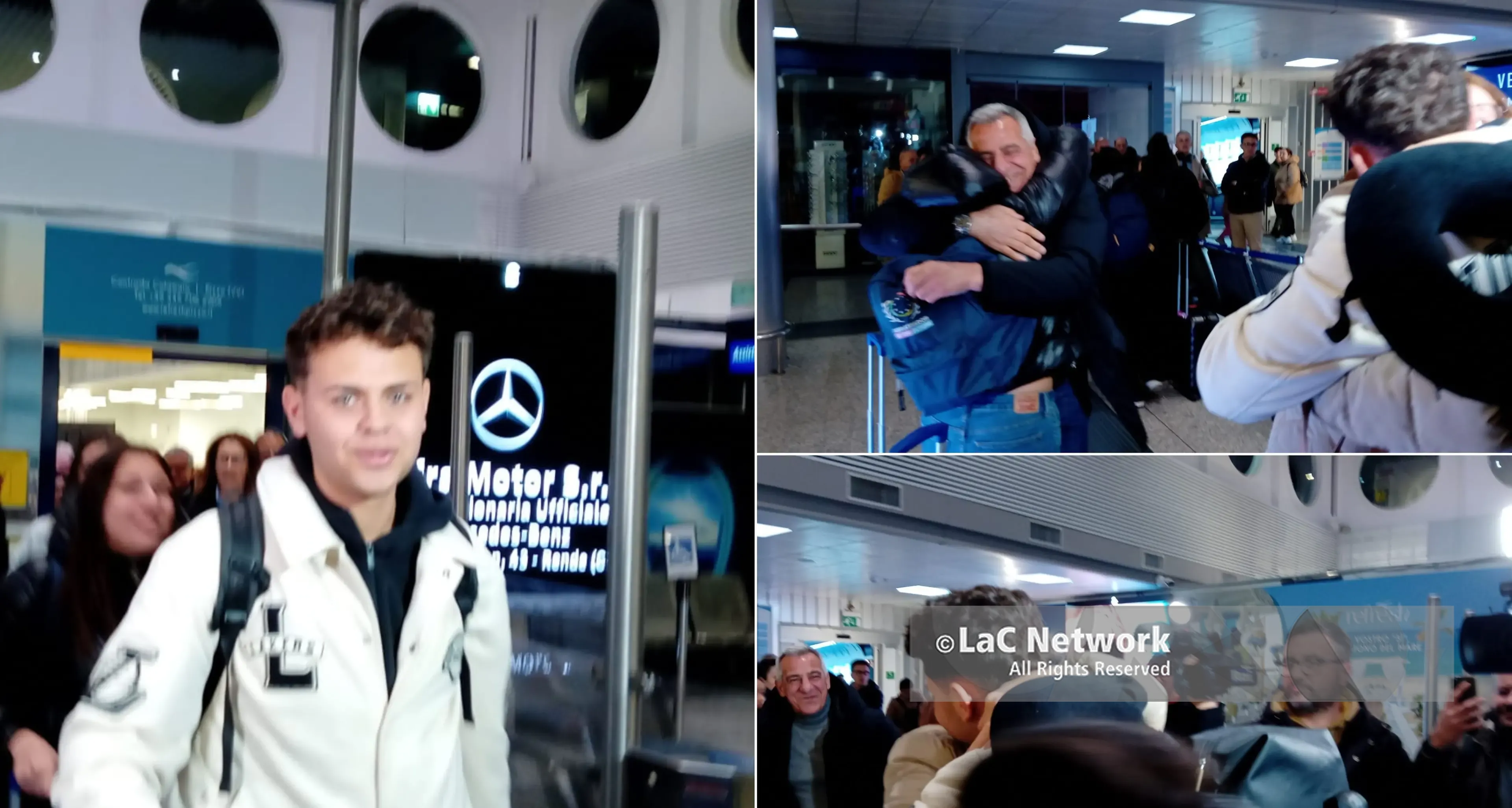 L’abbraccio dei genitori dopo l’incubo della guerra: atterrati a Lamezia gli studenti calabresi\u00A0bloccati a Dubai\n