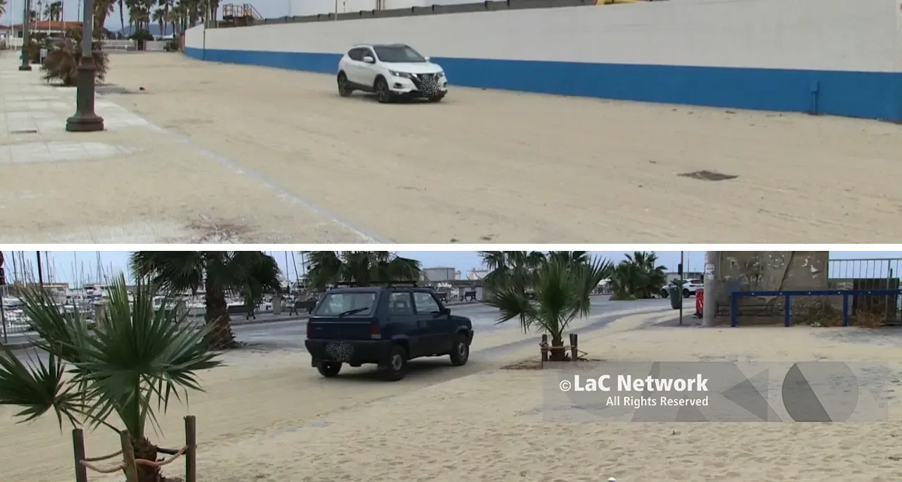 Vibo Marina, la\u00A0sabbia paralizza via Vespucci e via Emilia, preventivi da incubo e timori per la stagione turistica\n