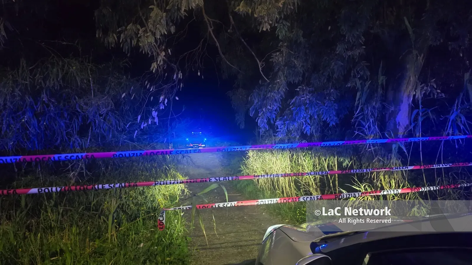 Scalea, ritrovato un cadavere in un’area verde nei pressi del lungomare