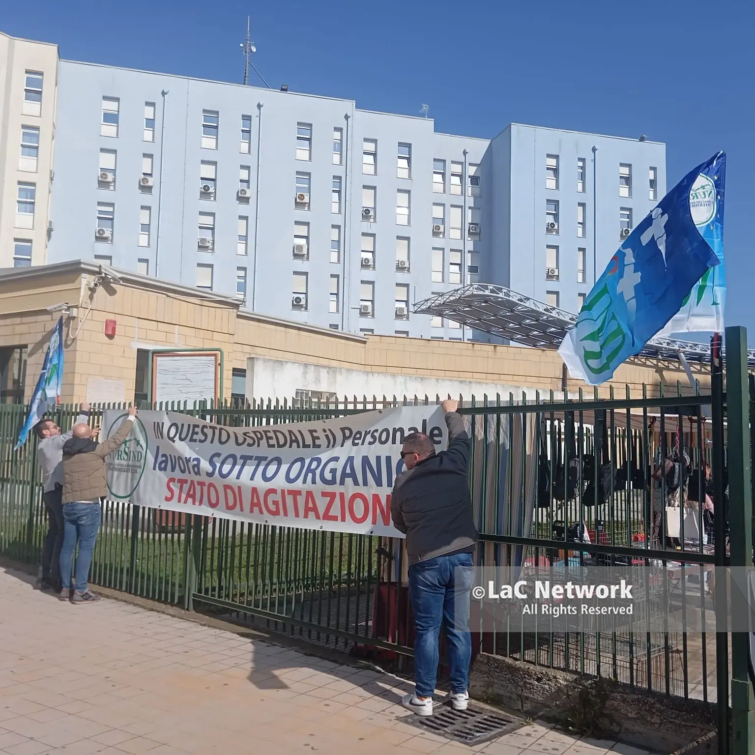 All’ospedale di Crotone è stato di agitazione: infermieri e Oss chiedono la proroga dei contratti in scadenza\n