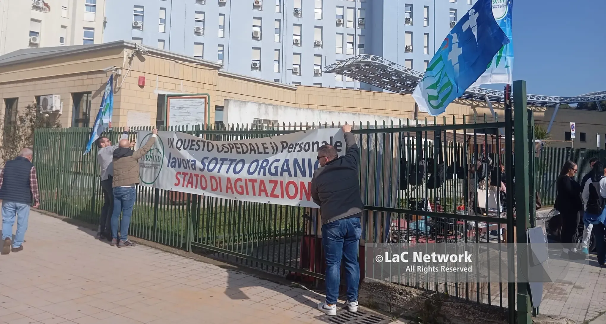 All’ospedale di Crotone è stato di agitazione: infermieri e Oss chiedono la proroga dei contratti in scadenza\n
