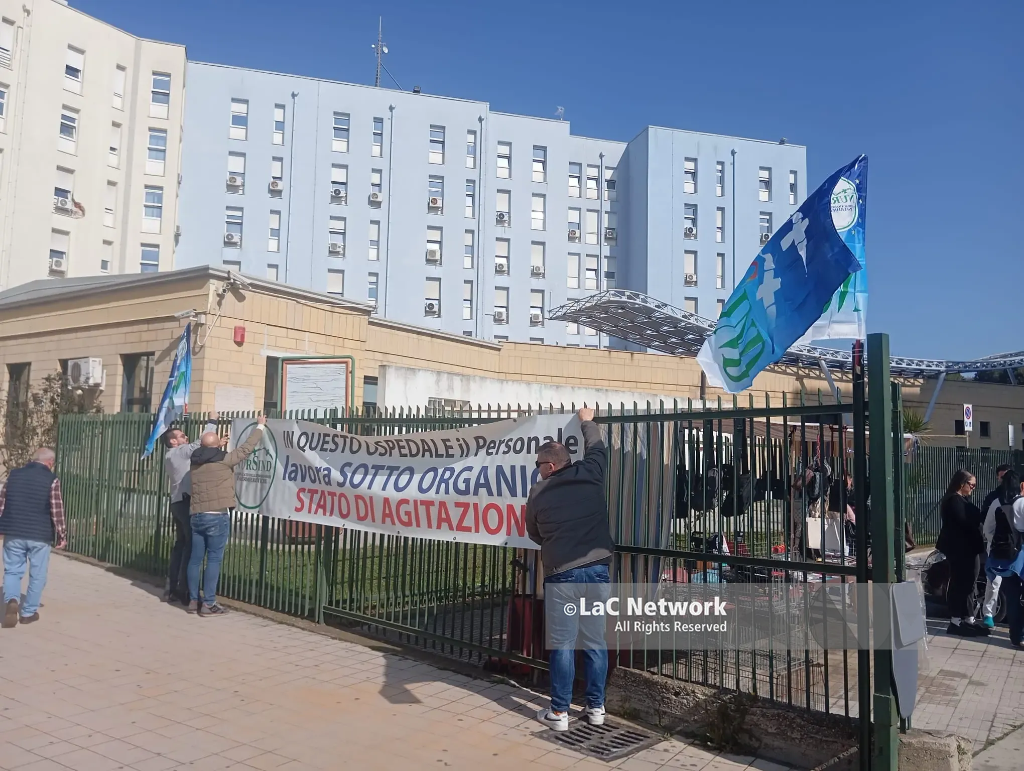 All’ospedale di Crotone è stato di agitazione: infermieri e Oss chiedono la proroga dei contratti in scadenza\n