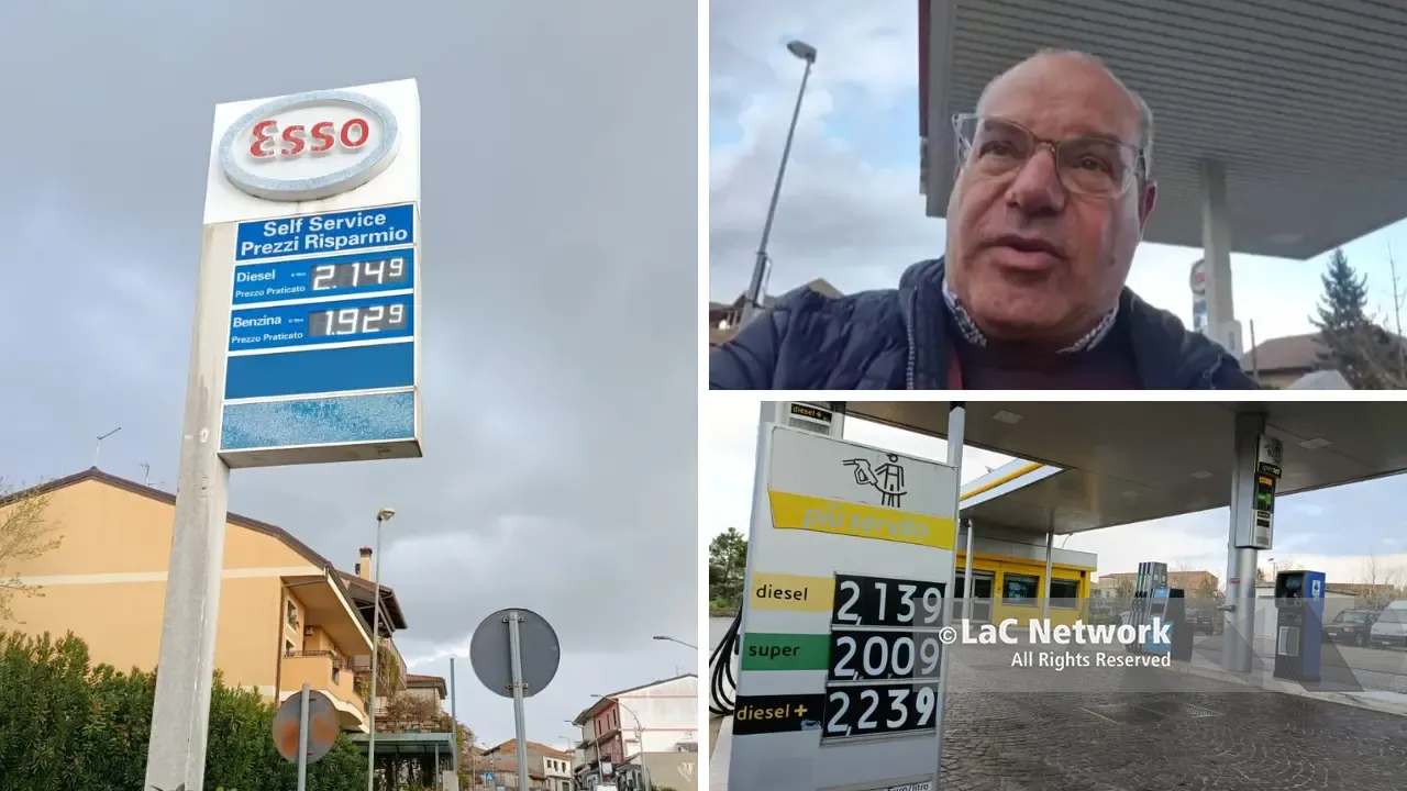 <p>I prezzi del carburante nel Vibonese, nel riquadro in alto Ferruccio Schiavello</p>\\n