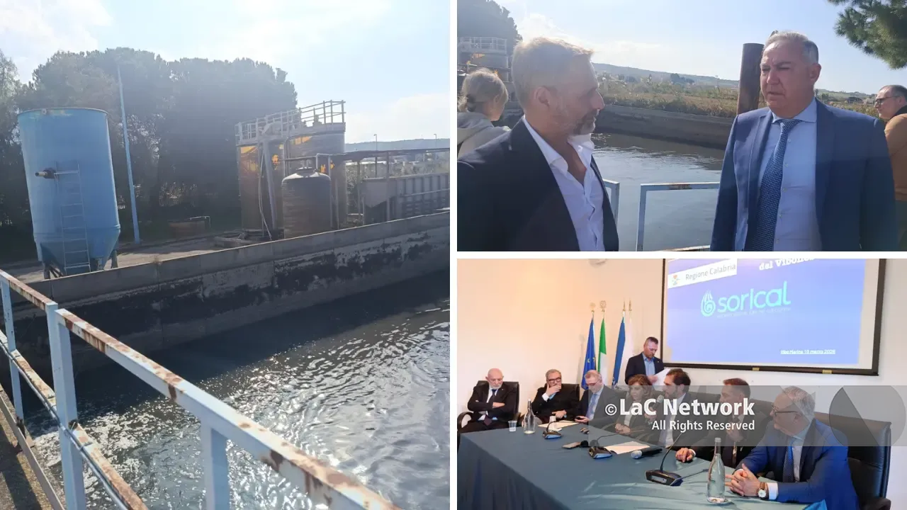 Depurazione nel Vibonese, 9 milioni per gli impianti e\u00A0stop agli scarichi nel torrente Sant’Anna:\u00A0«Giornata storica»\n\n\n