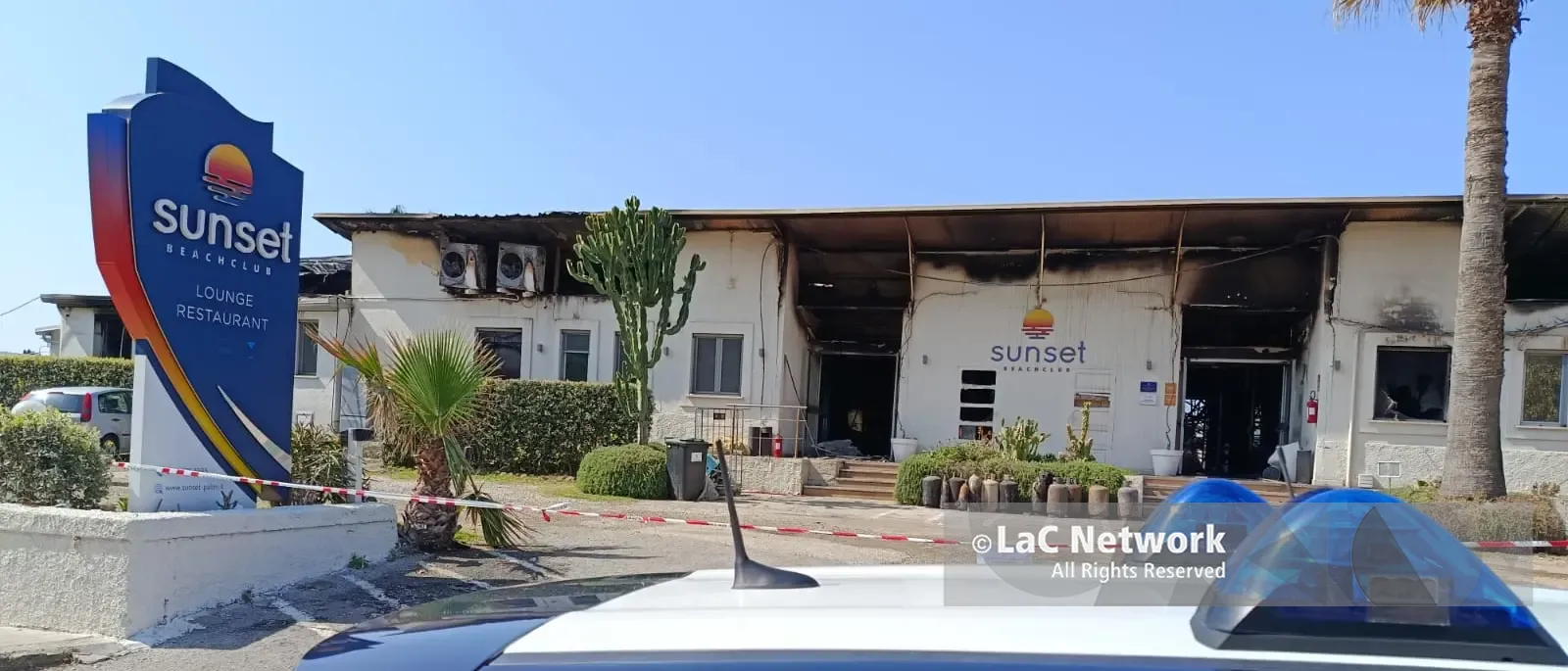 Incendio al Sunset di Palmi, c’è un indagato: il rogo per ripicca dopo un diverbio con i titolari\n