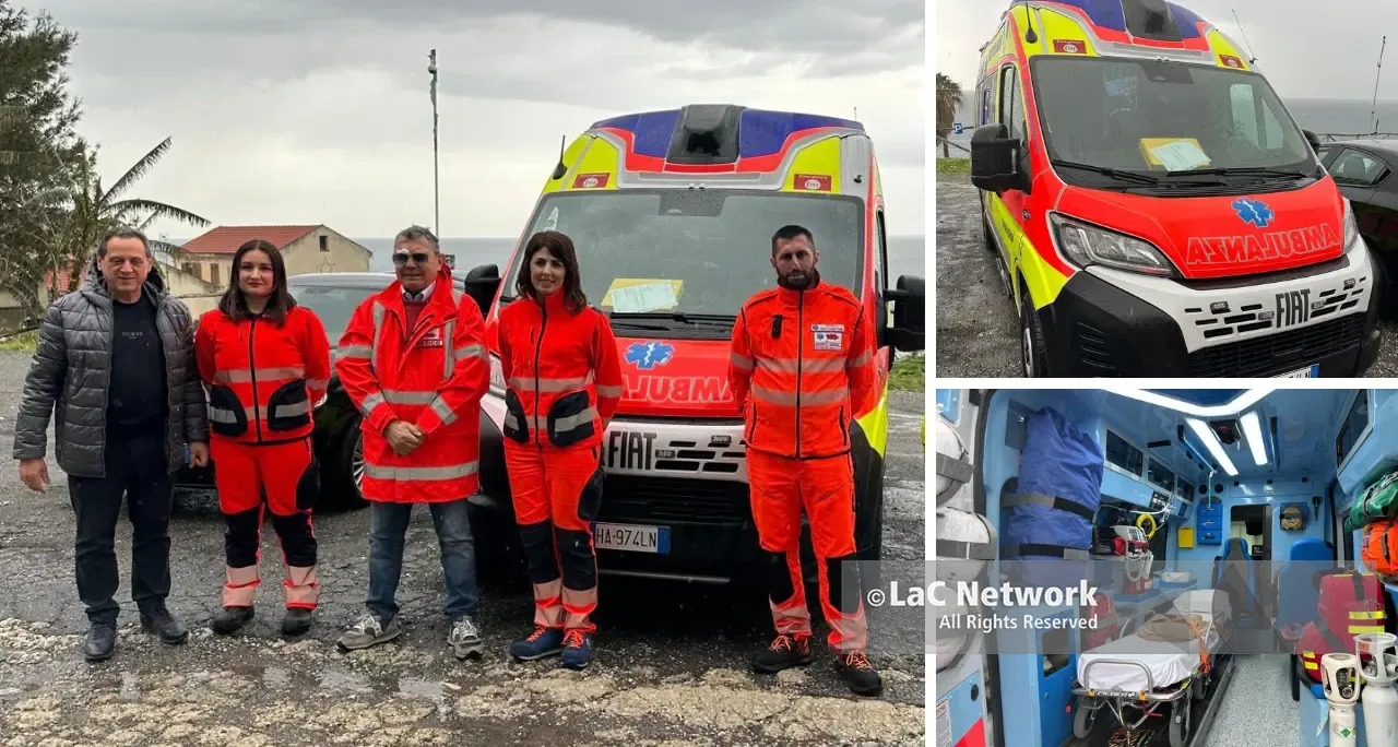 Una nuova ambulanza veglia su Pizzo H24, la nuova Pet Victor già operativa: «Boccata d’ossigeno per il territorio»\n
