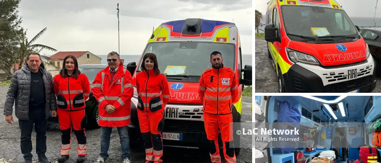 Una nuova ambulanza veglia su Pizzo H24, la nuova Pet Victor già operativa: «Boccata d’ossigeno per il territorio»\n