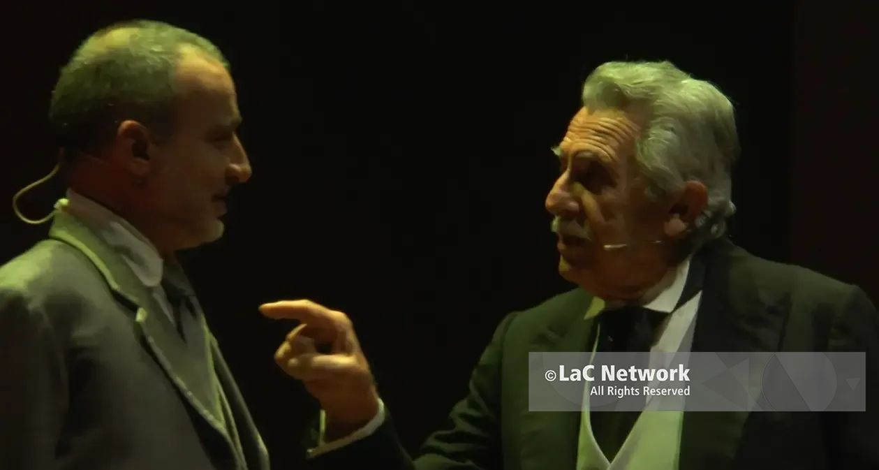 AMA Calabria, standing ovation a Catanzato per Pippo Pattavina con “Il piacere dell'onestà”\n\n\n