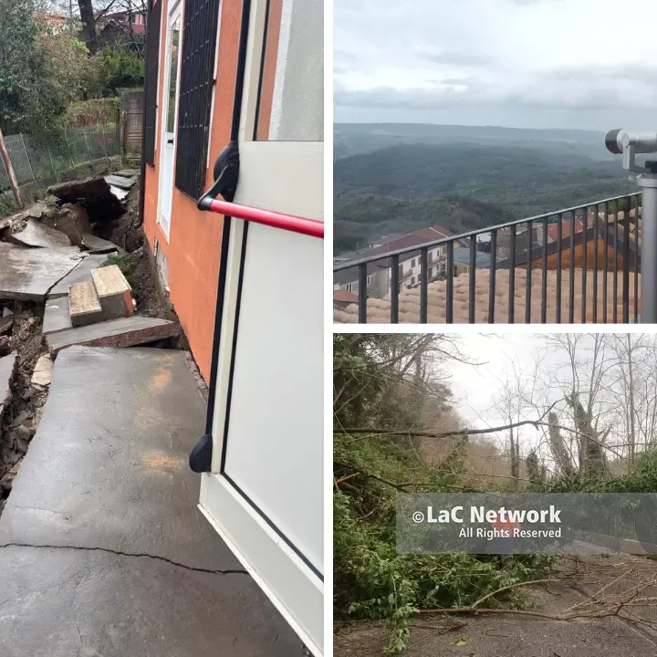 Viaggio a Capistrano e San Nicola da Crissa sferzati\u00A0dal maltempo: «Il nostro territorio continua a franare, ci serve una mano»\n