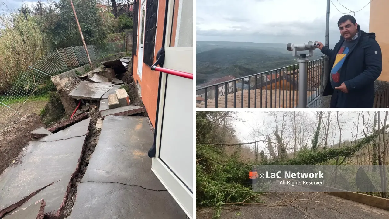 Viaggio a Capistrano e San Nicola da Crissa sferzati\u00A0dal maltempo: «Il nostro territorio continua a franare, ci serve una mano»\n