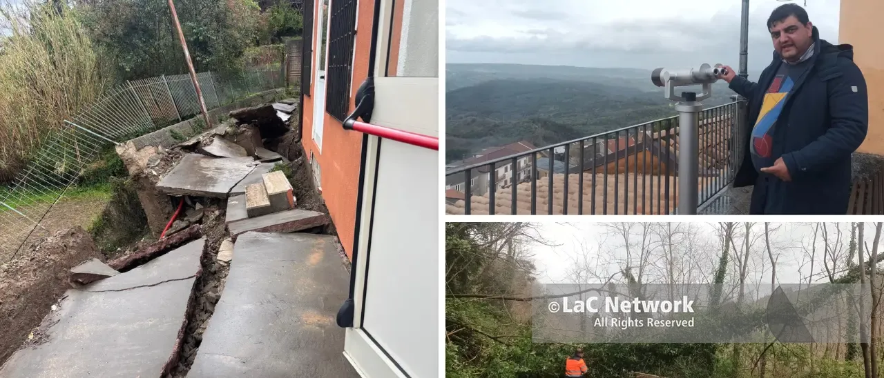 Viaggio a Capistrano e San Nicola da Crissa sferzati\u00A0dal maltempo: «Il nostro territorio continua a franare, ci serve una mano»\n