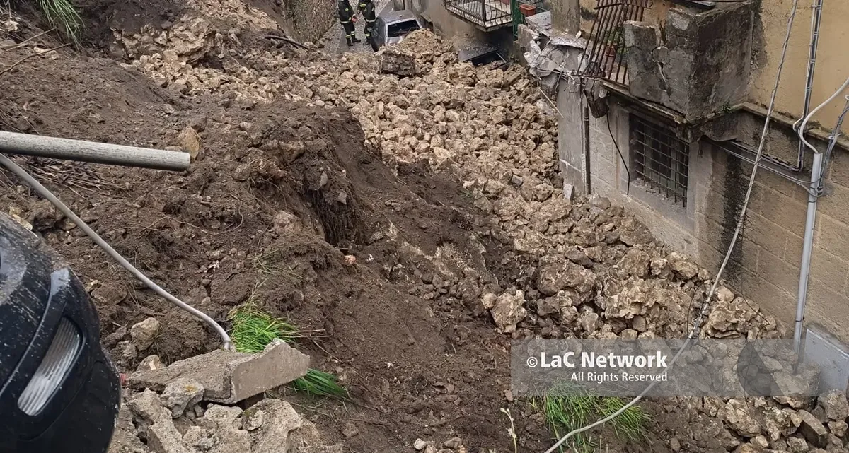 Maltempo nel Reggino, crolla parte di un convento a Stilo: nessun ferito\n