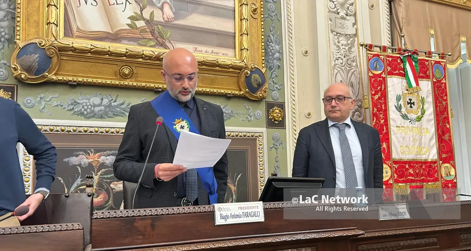 Provincia di Cosenza, parte l’era Faragalli: «Tendo la mano alla minoranza»\n