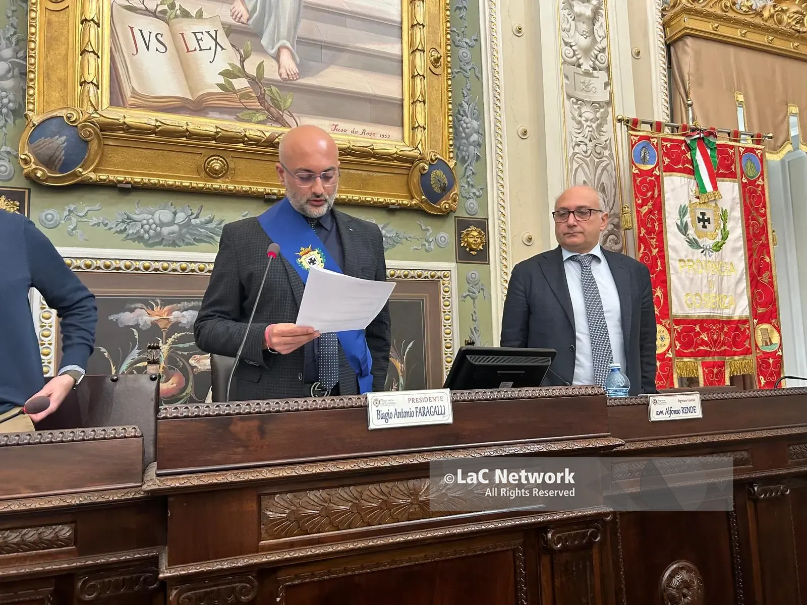 Provincia di Cosenza, parte l’era Faragalli: «Tendo la mano alla minoranza»\n