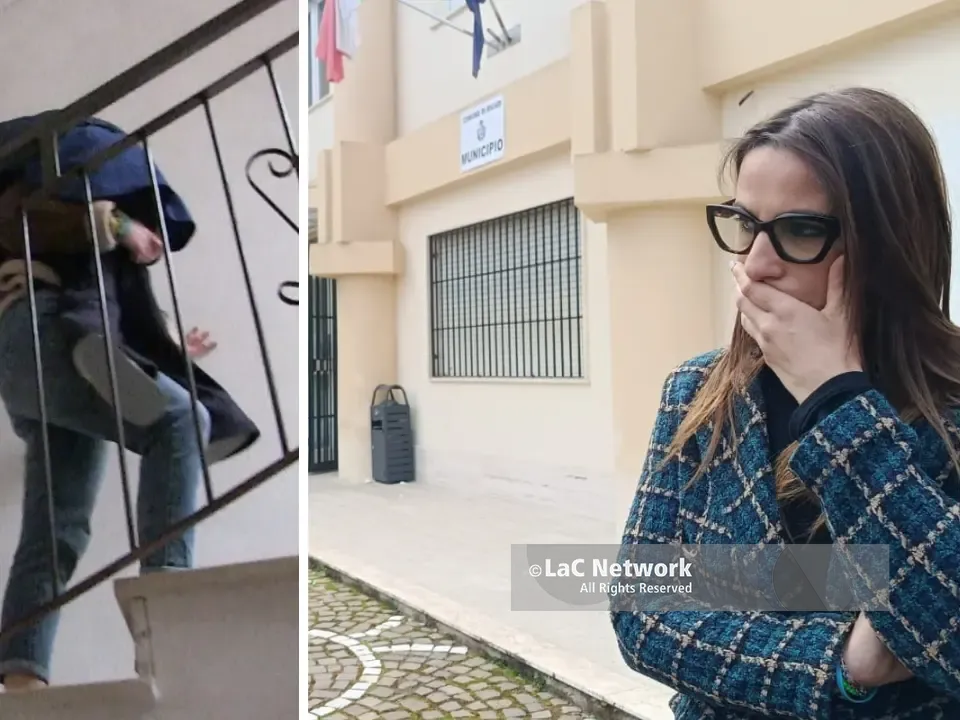 Con la figlia disabile in braccio per tre piani, la mamma di Giulia rifiuta la proposta del Comune di Ricadi: «Serve una casa più vicino, così non va»